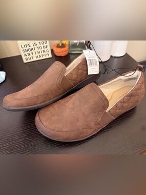 JSport by Jambu Women’s Brown Slip-On Loafers